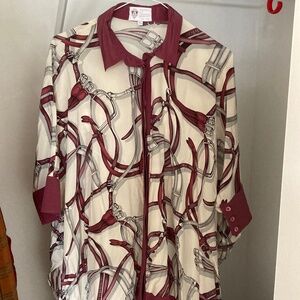 Vintage Gucci batwings blouse